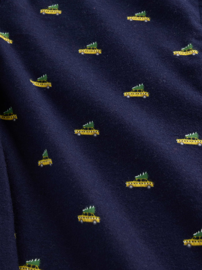 Adult Softest Flannel PJ Pants - Taxi cabs