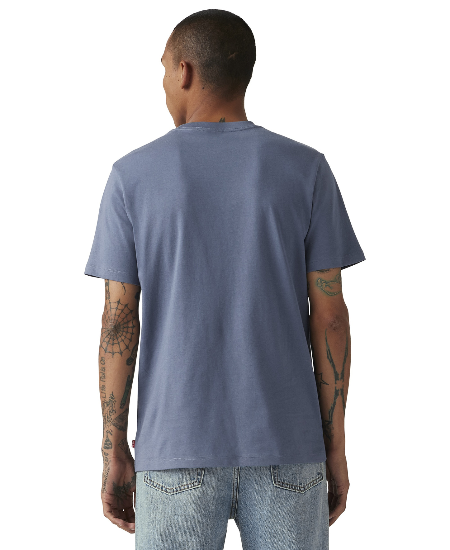 Levi's Men's Graphic Logo Batwing Short-Sleeve T-shirt - Indigo