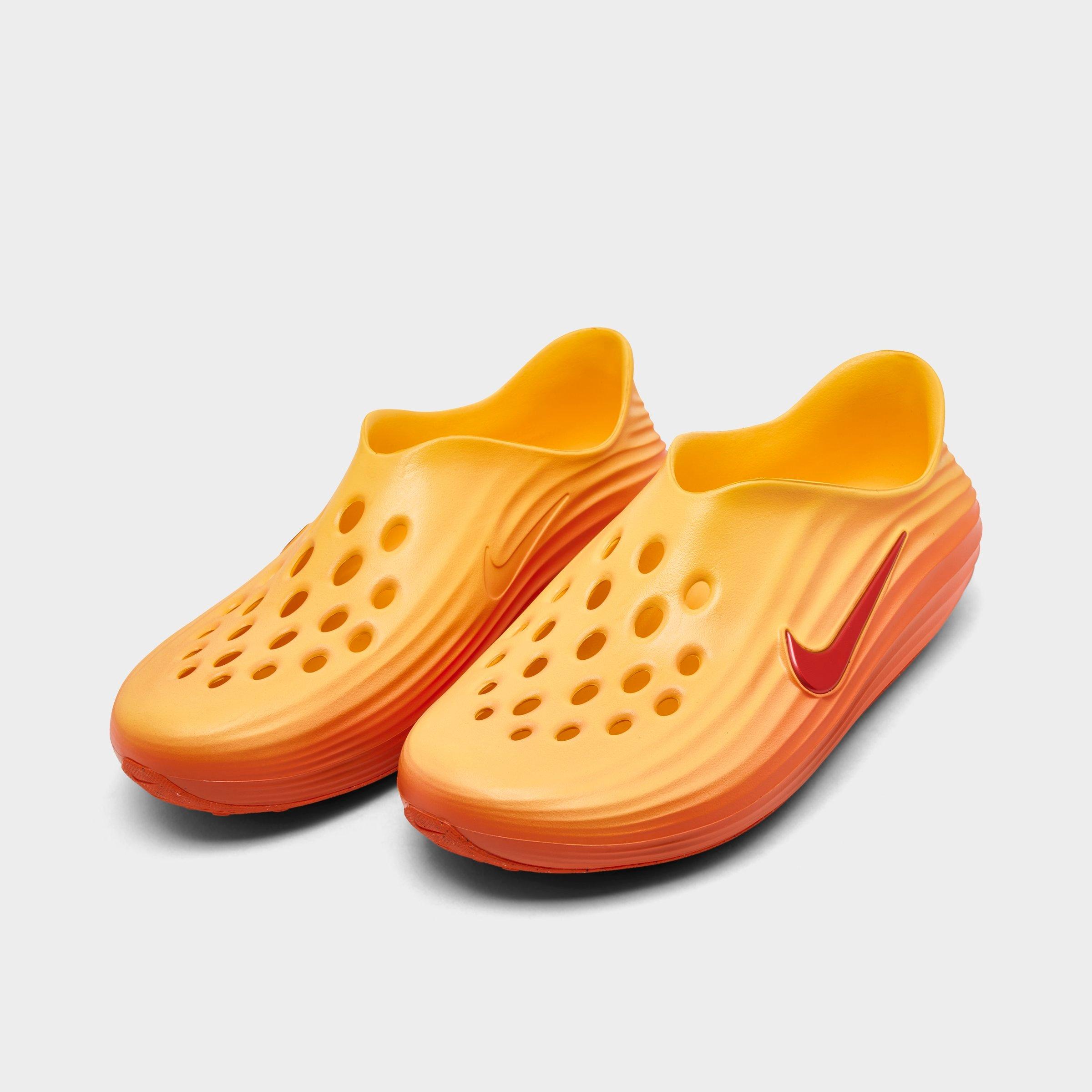 Men's Nithtke ReactX Rejuven8 Recovery Casual Shoes - Part 1 - Topaz Gold/Turf Orange/Light Crimson - Both shoes facing left