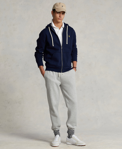Polo Ralph Lauren Men's Signature Fleece Hoodie - Cruise Navy