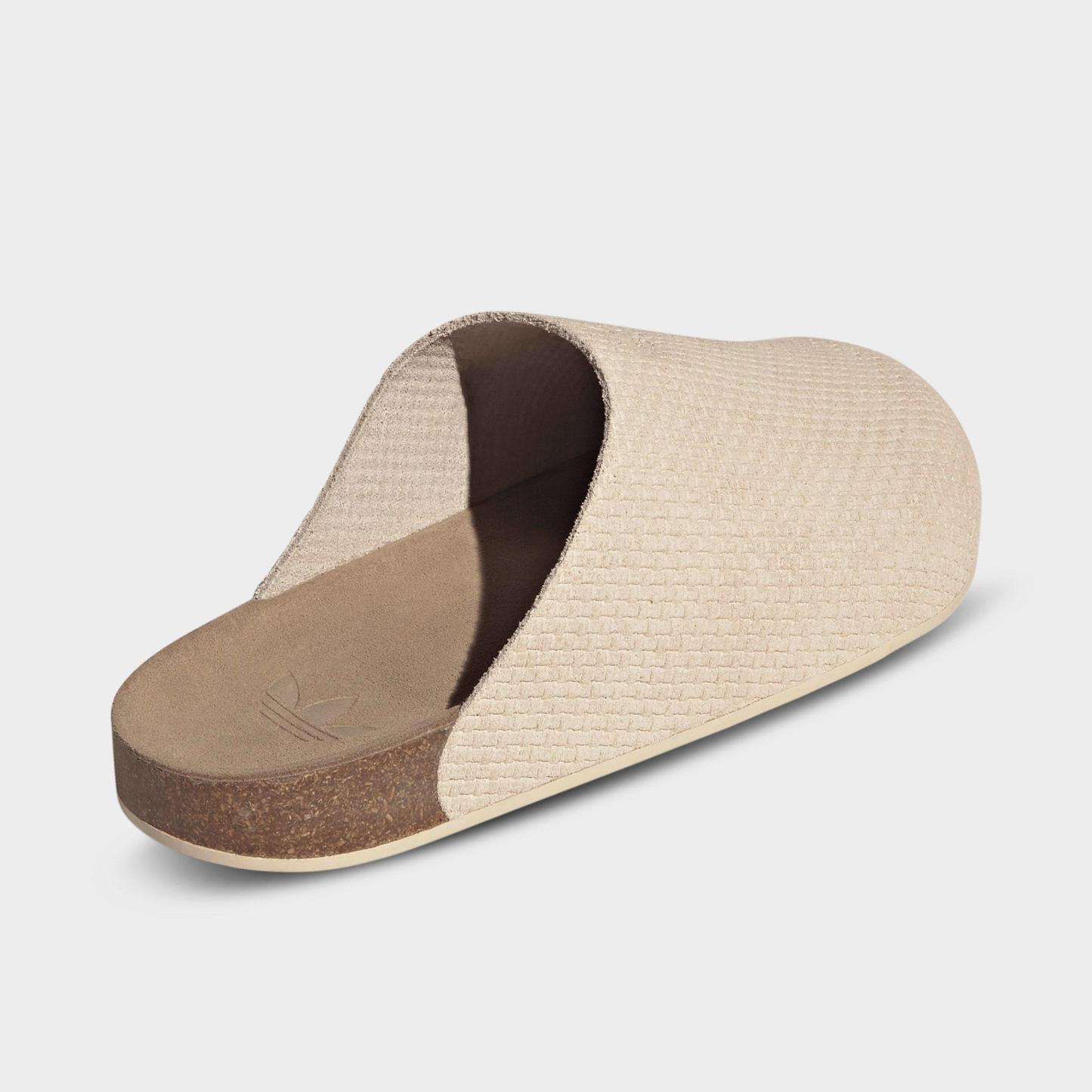 Men's adidas Originals Adimule Slide Sandals - Sand Strata - Back view