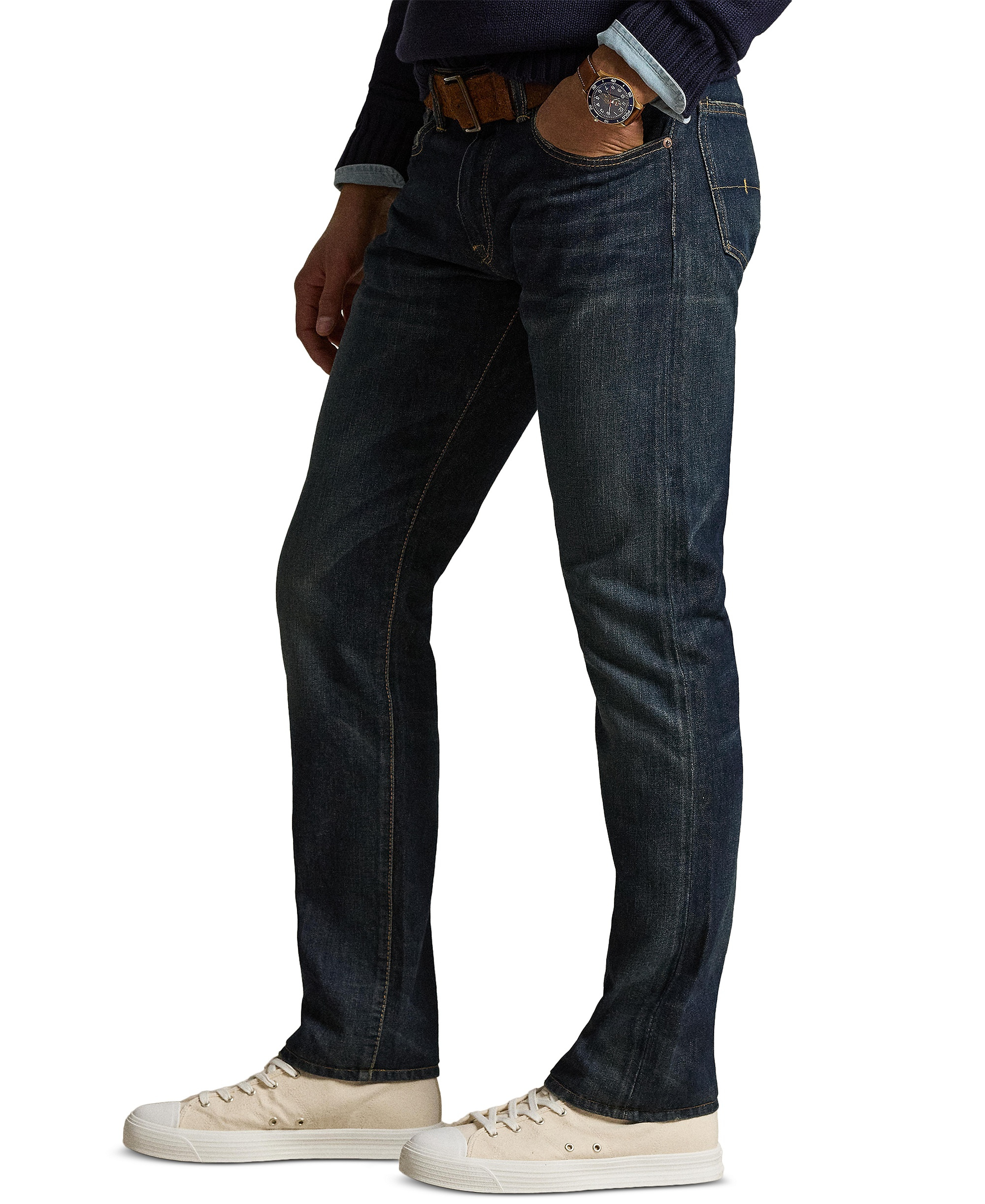 Polo Ralph Lauren Men's Hampton Relaxed Straight Jeans - Rockford Medium