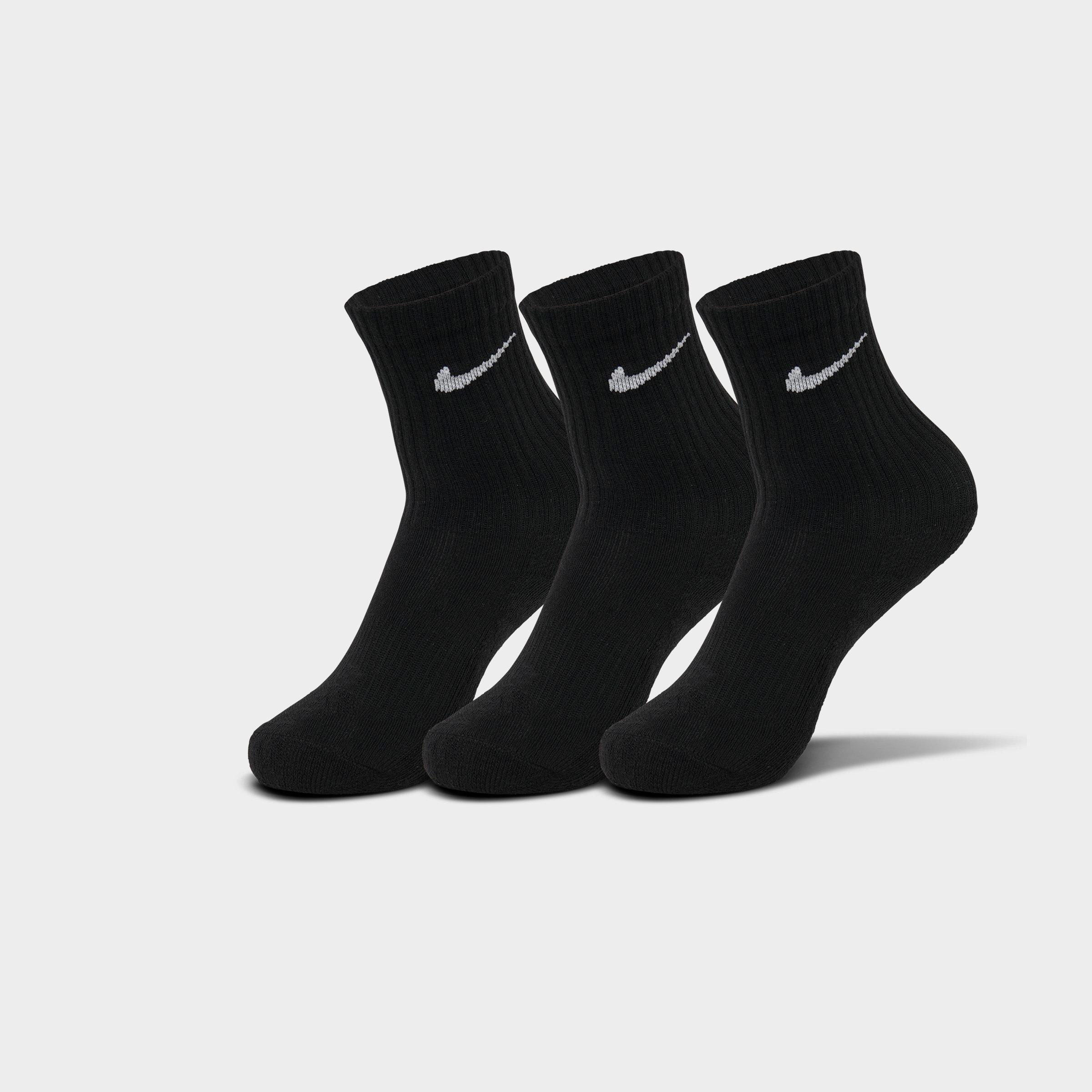 Little Kids' Nithtke Dri-Fit Crew Socks (6-Pack) - Black
