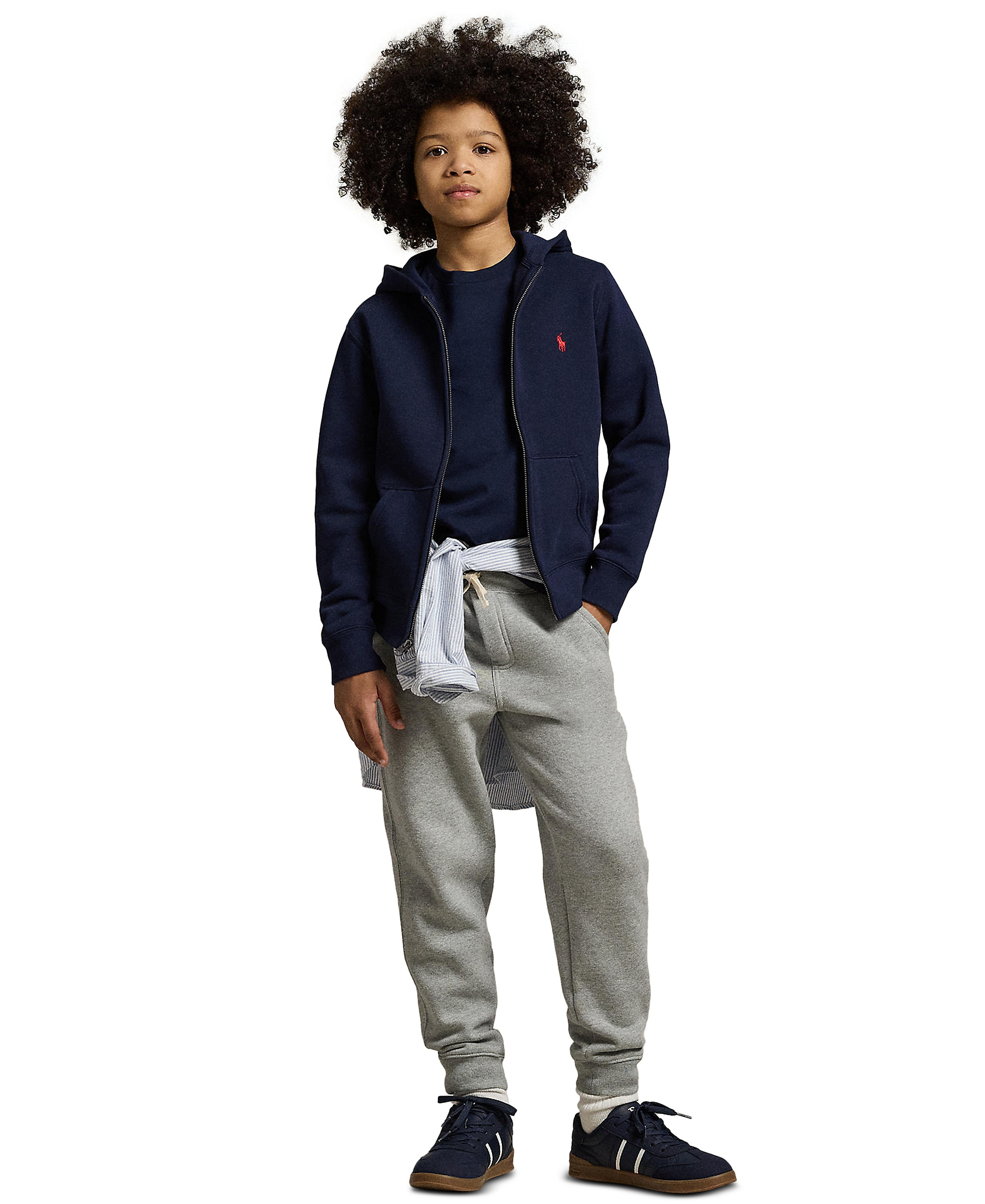 Polo Ralph Lauren Boys' 8-20 Cotton Jersey Crewneck T-Shirt - Cruise Navy