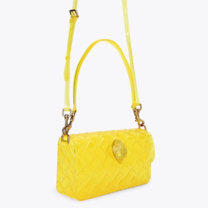 Kurt Geiger London Kensington Jelly Shoulder Bag - Yellow - view 3