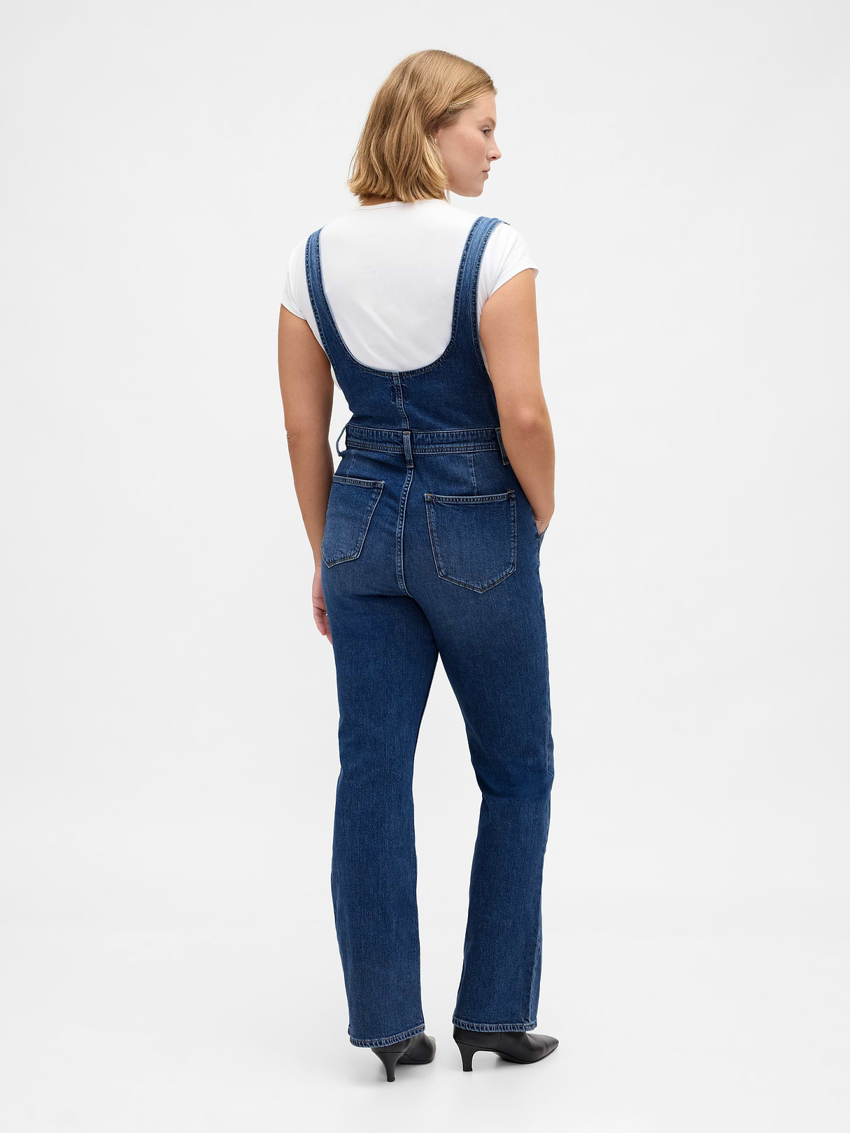 Long & Lean Overalls - Dark blue