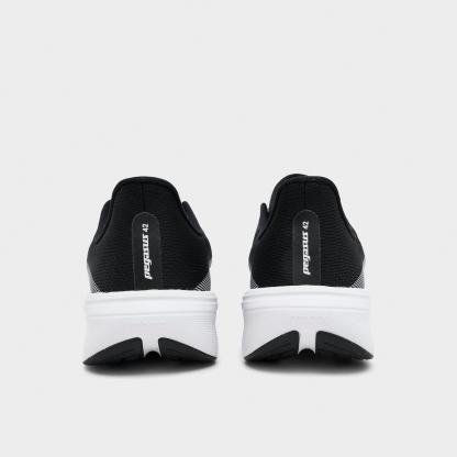 Men's Nithtke Pegasus 42 Running Shoes - Part 1 - Black/Photon Dust/White - Back view