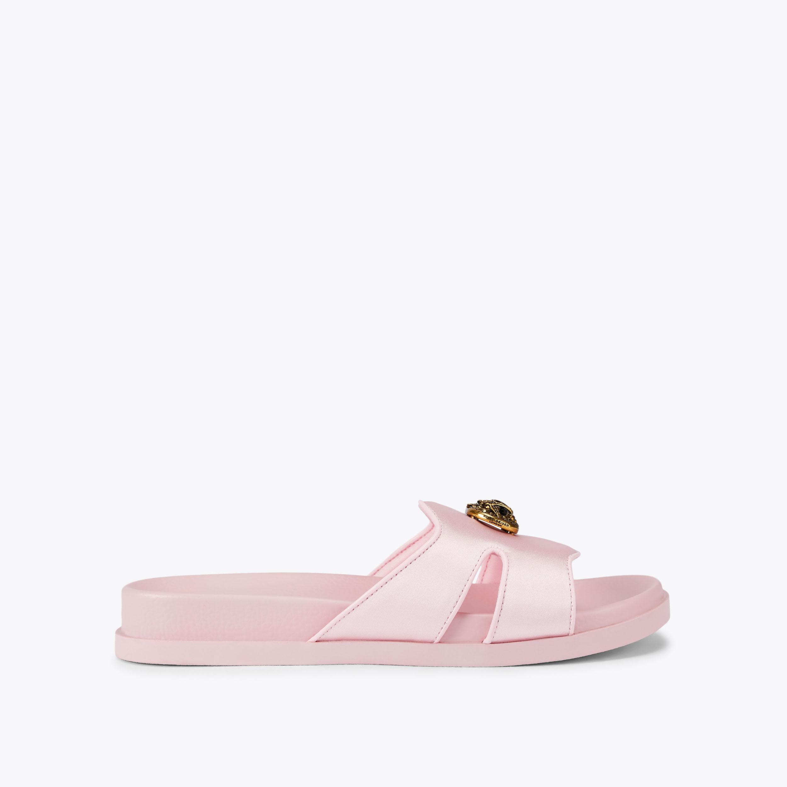 Kurt Geiger London Chelsea Cut Out Slide - Pink