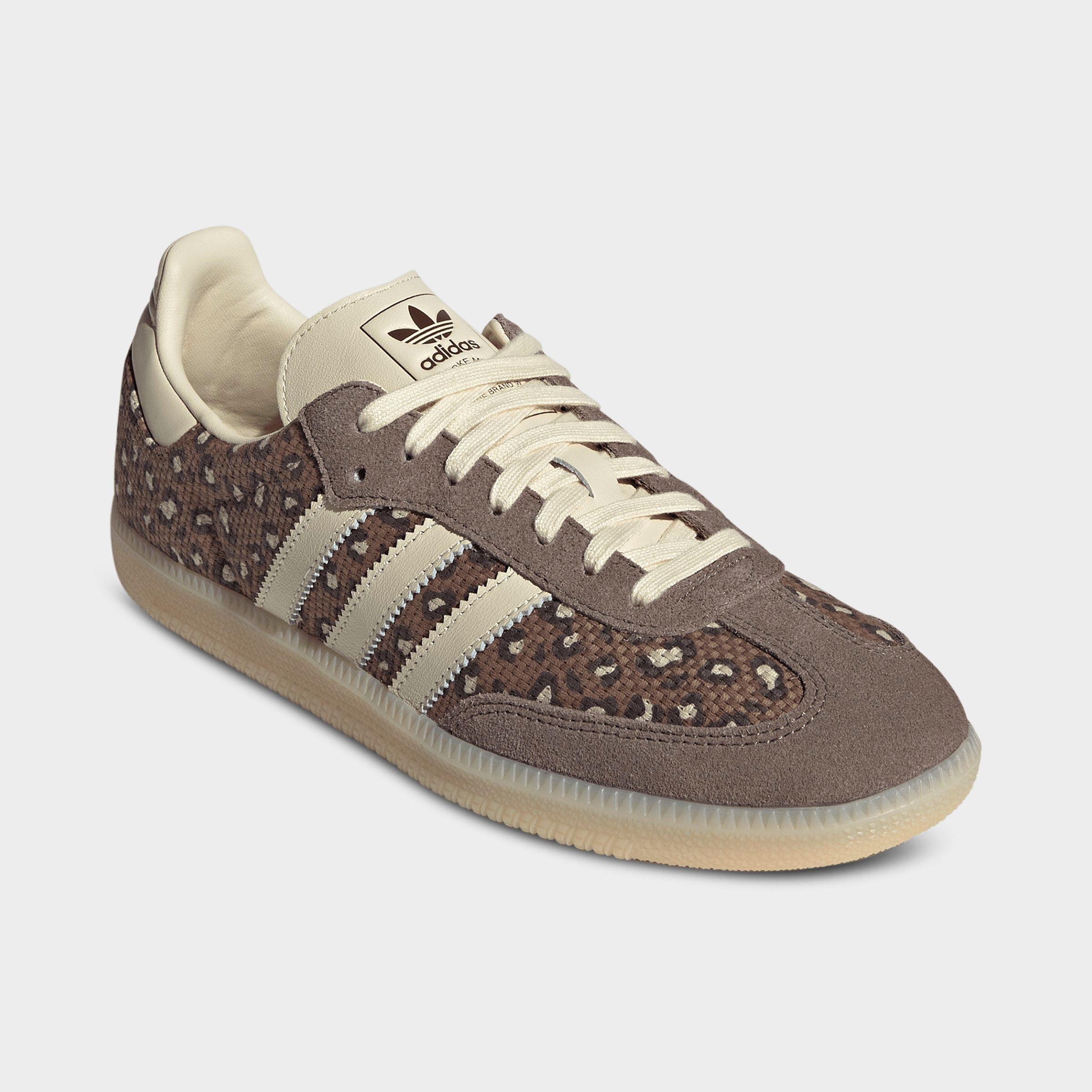 Men's adidas Originals Samba OG Casual Shoes - Part 1 - Preloved Brown/Warm Vanilla/Sand Strata - Both shoes facing left