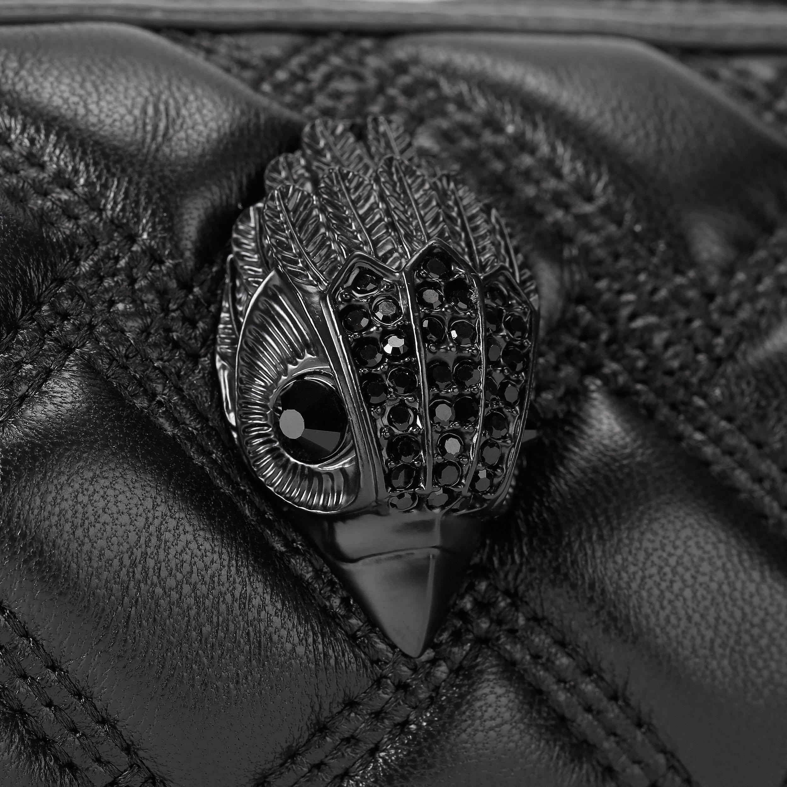 Kurt Geiger London Small Kensington Drench Barrel Bag - Black - view 5