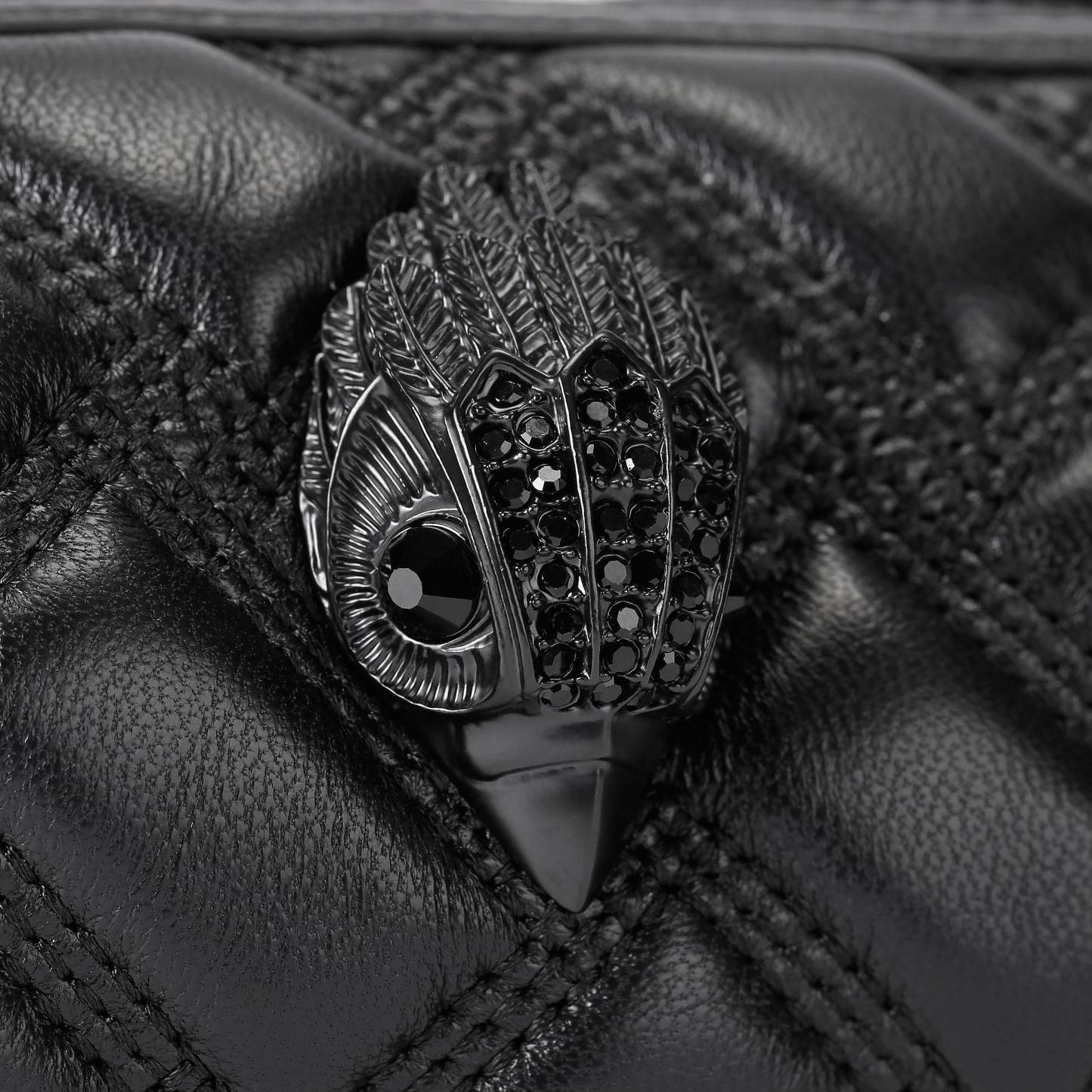 Kurt Geiger London Small Kensington Drench Barrel Bag - Black - view 5