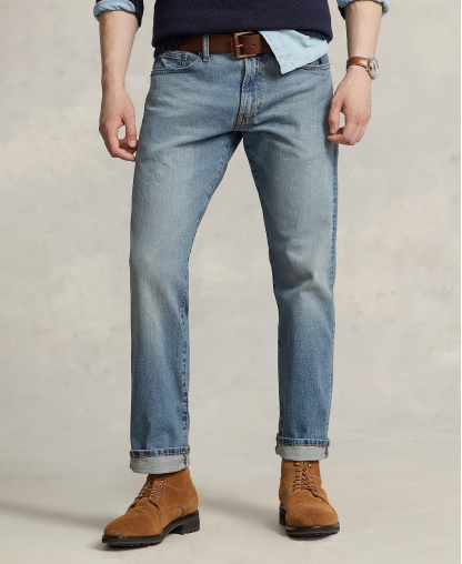 Polo Ralph Lauren Men's Hampton Relaxed Straight Jeans - Dixon