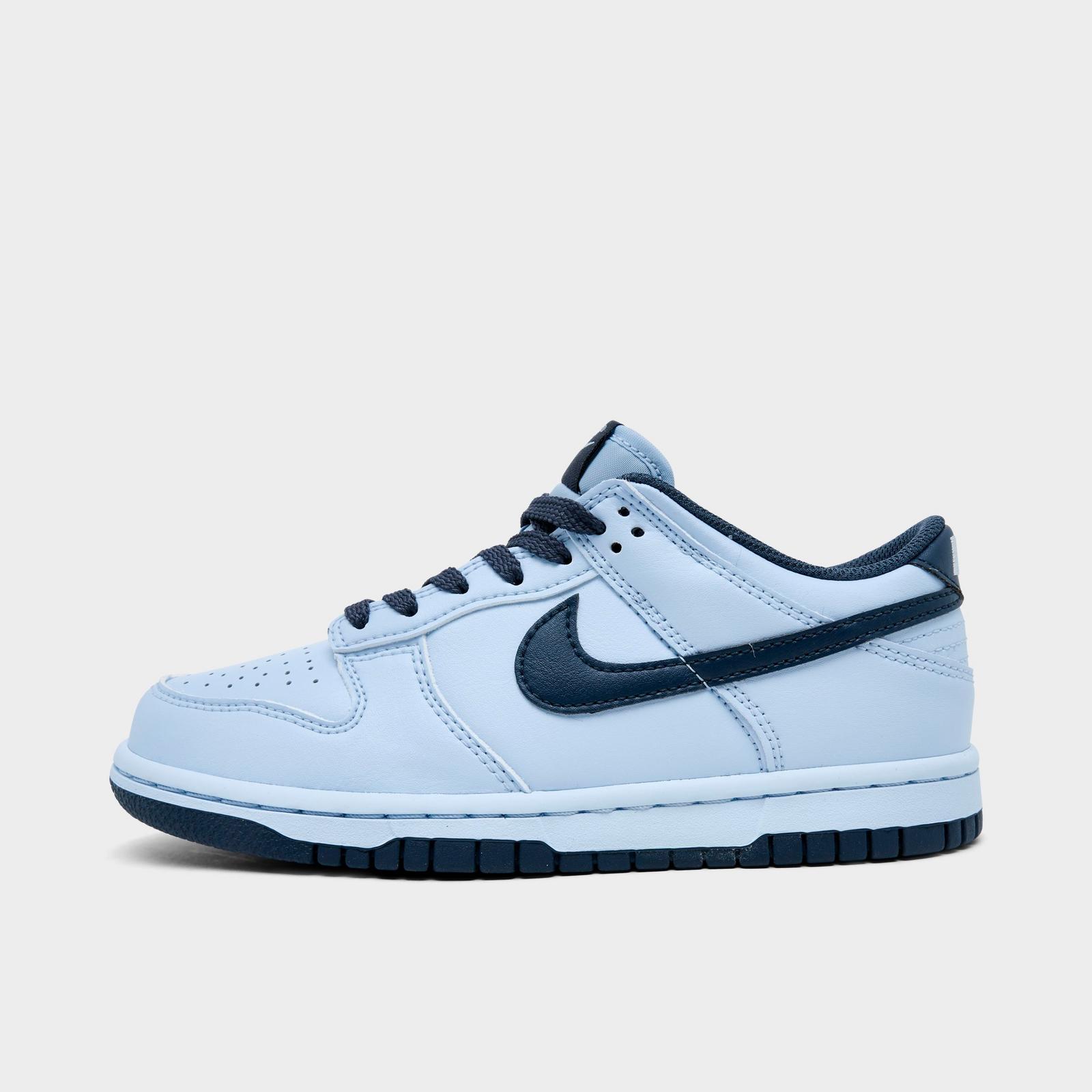 Big Kids' Nike Dunk Low Casual Shoes - Hydrogen Blue/Thunder Blue