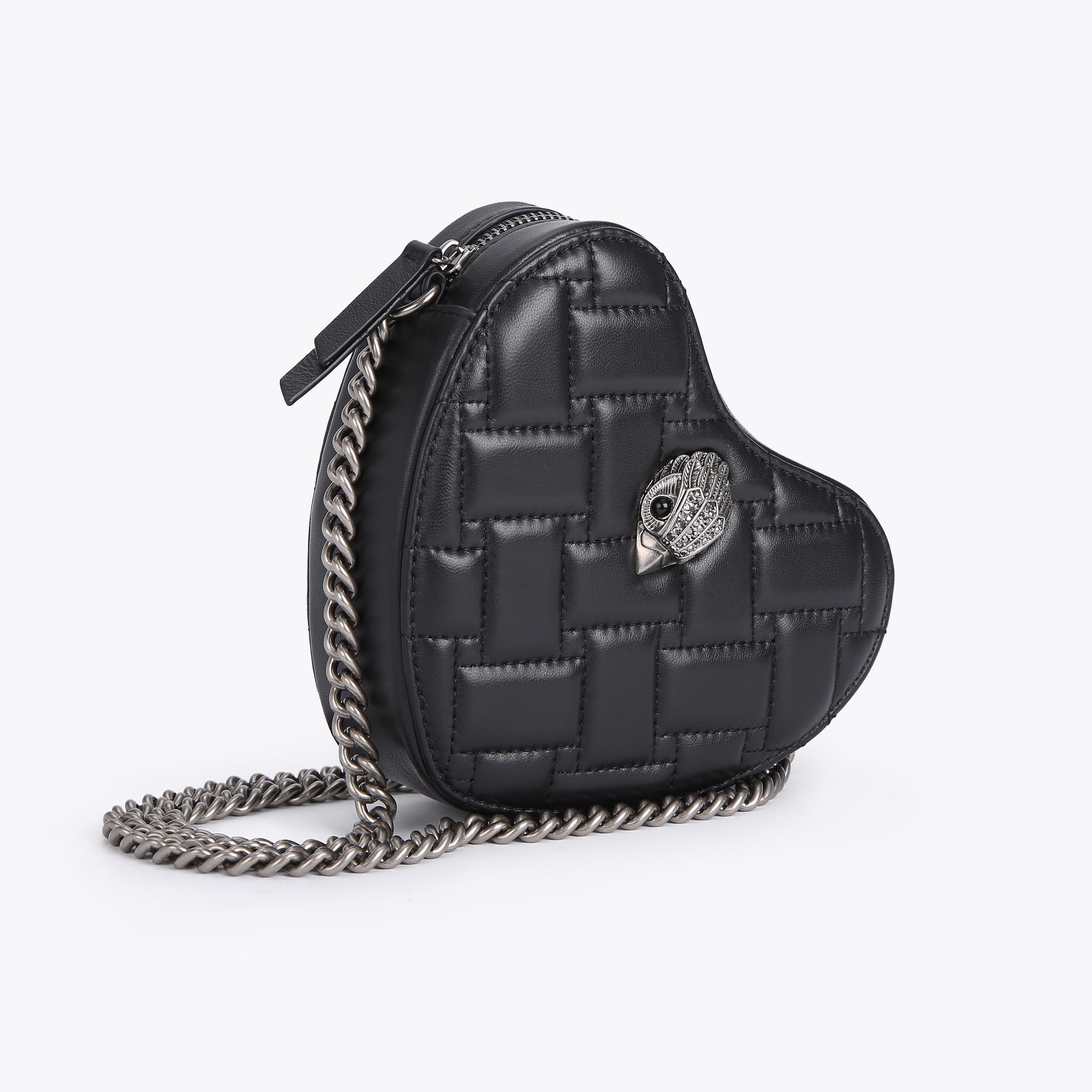 Kurt Geiger London Kensington Heart Bag - Black - view 3
