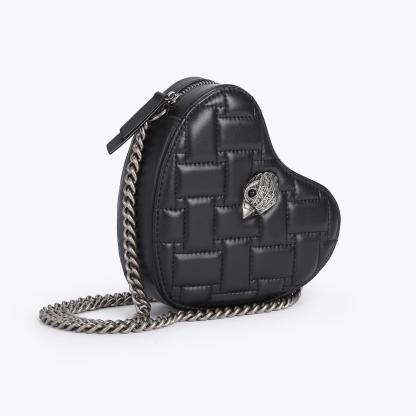 Kurt Geiger London Kensington Heart Bag - Black - view 3