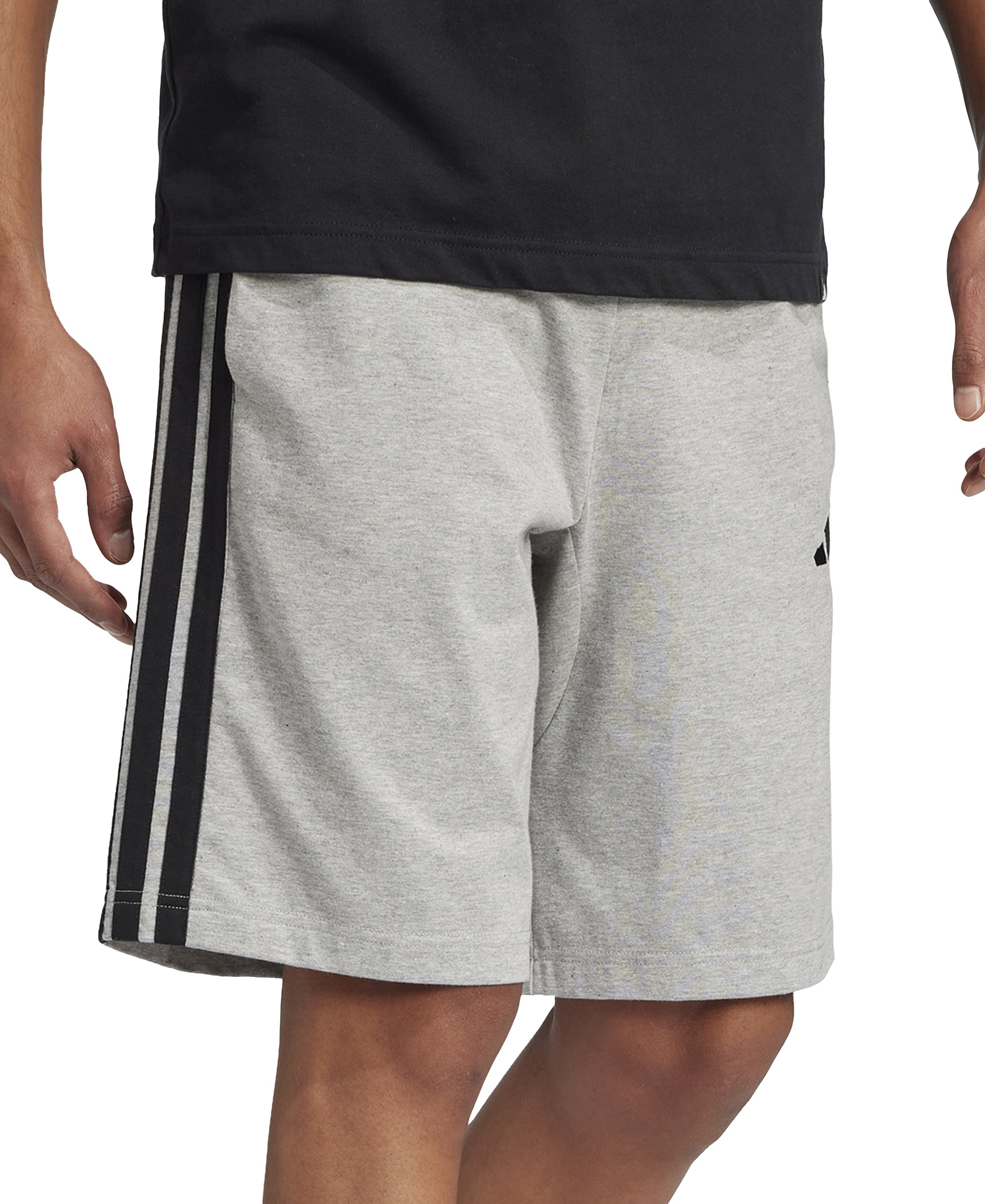 adidas Men's Jersey Shorts - Mgh/blk