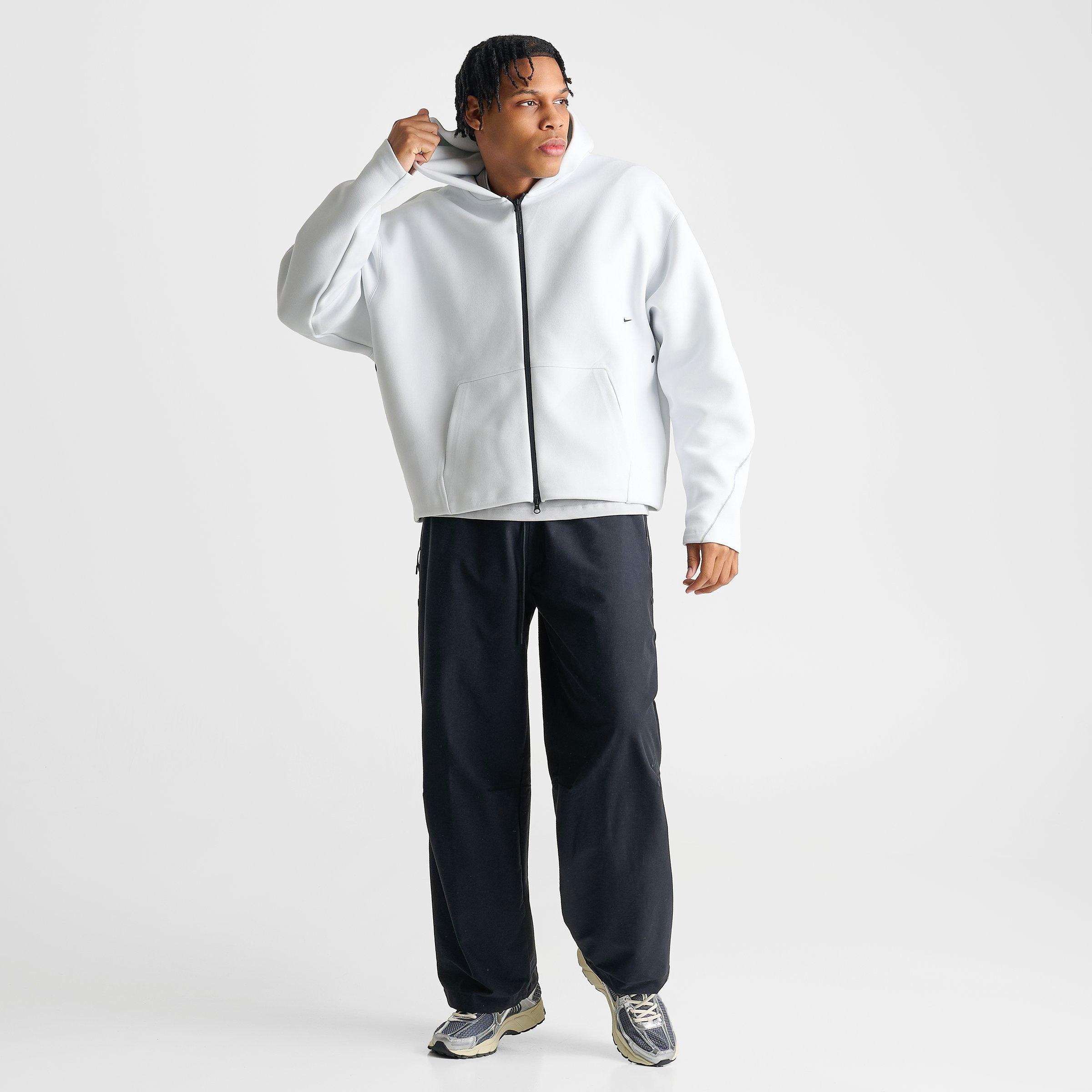 Men's Nithtke Tech Fleece Ergo Full-Zip Hoodie - Off White/Black
