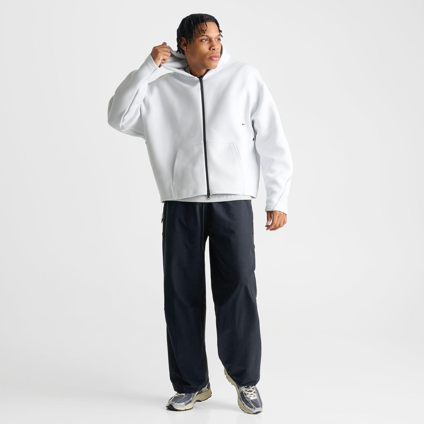Men's Nithtke Tech Fleece Ergo Full-Zip Hoodie - Off White/Black