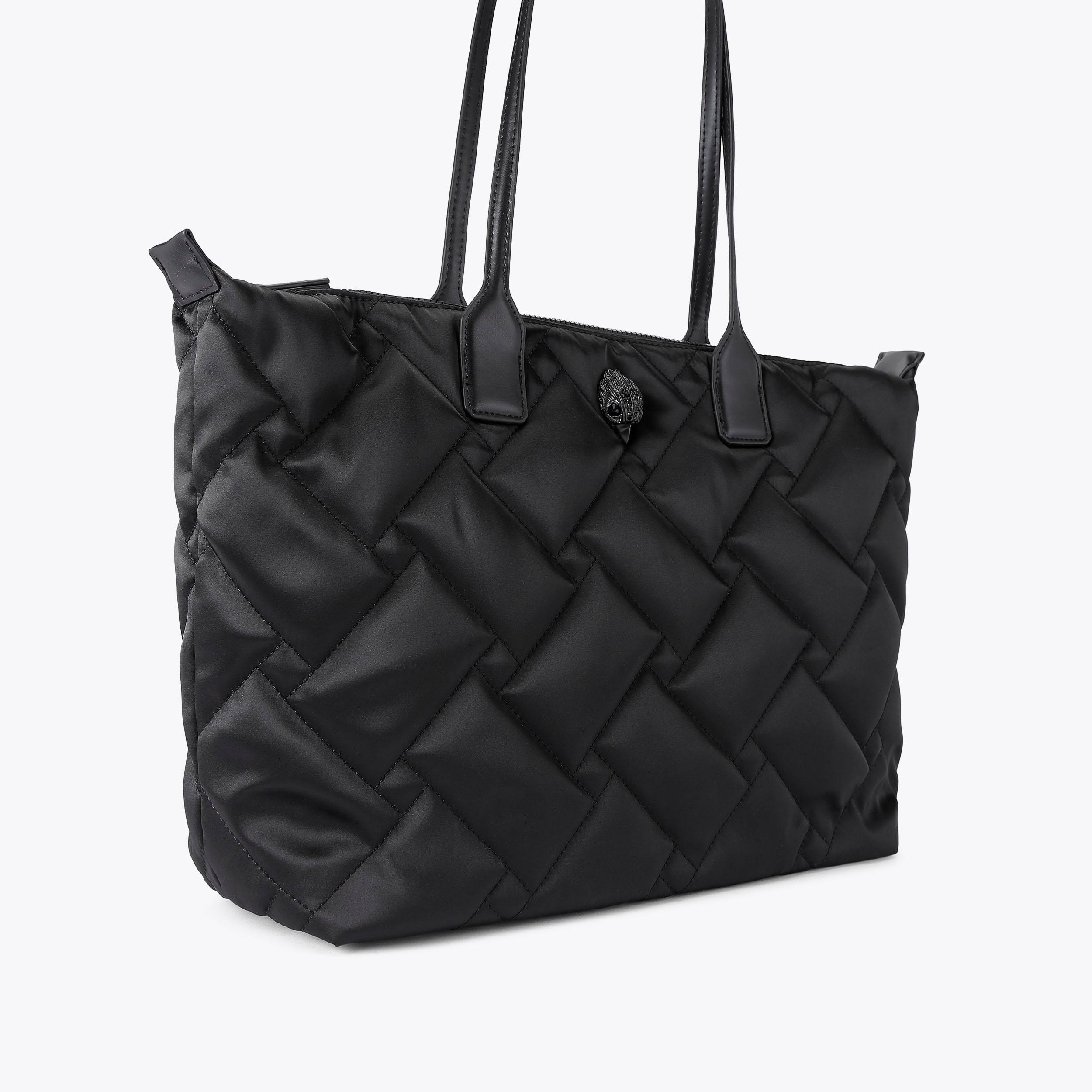 Kurt Geiger London Drench Recycled Shopper Tote Bag - Black - view 3