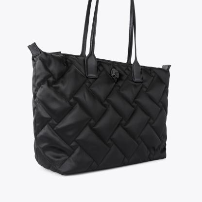 Kurt Geiger London Drench Recycled Shopper Tote Bag - Black - view 3