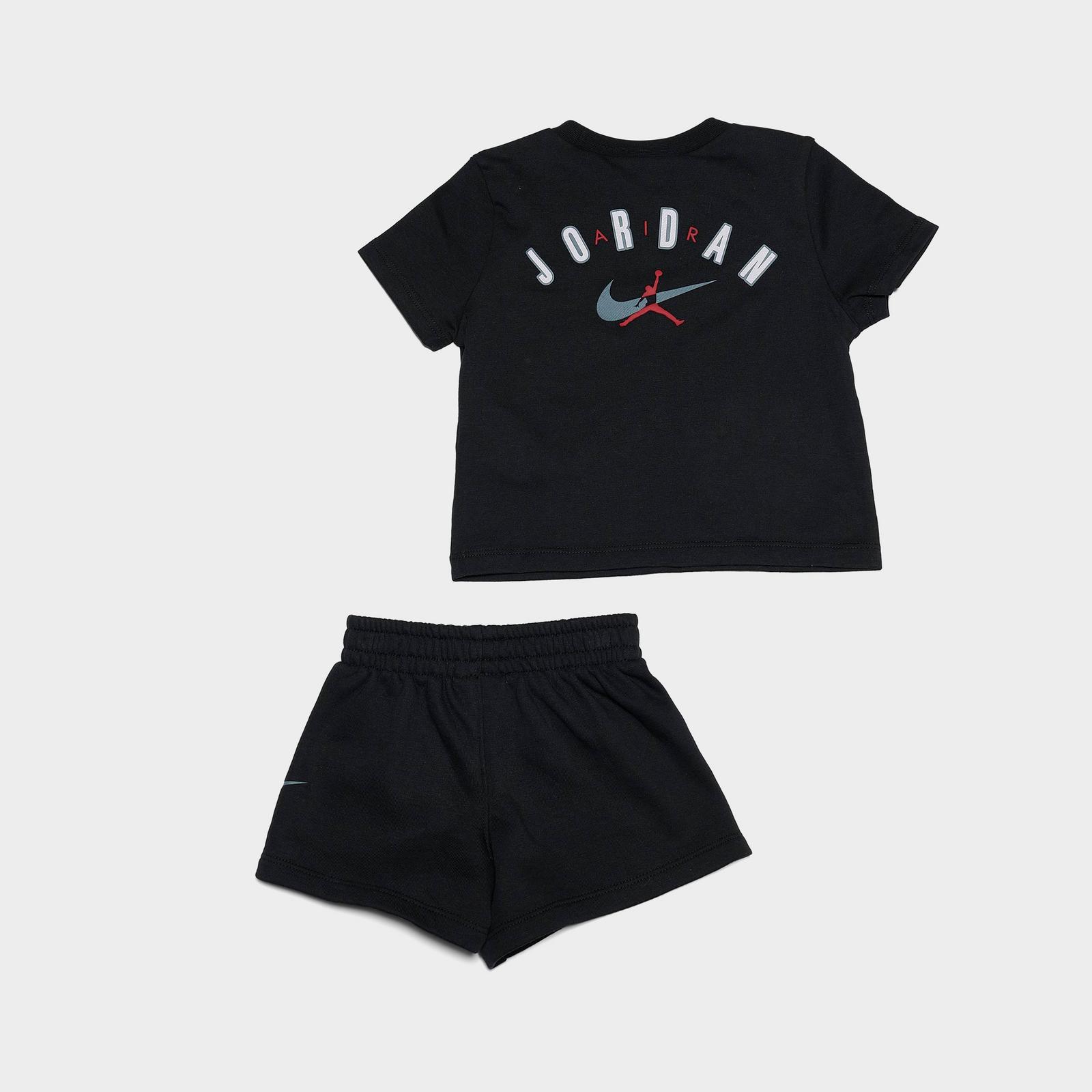 Infant Jordan Jumpman T-Shirt and Shorts Set - Black - view 2