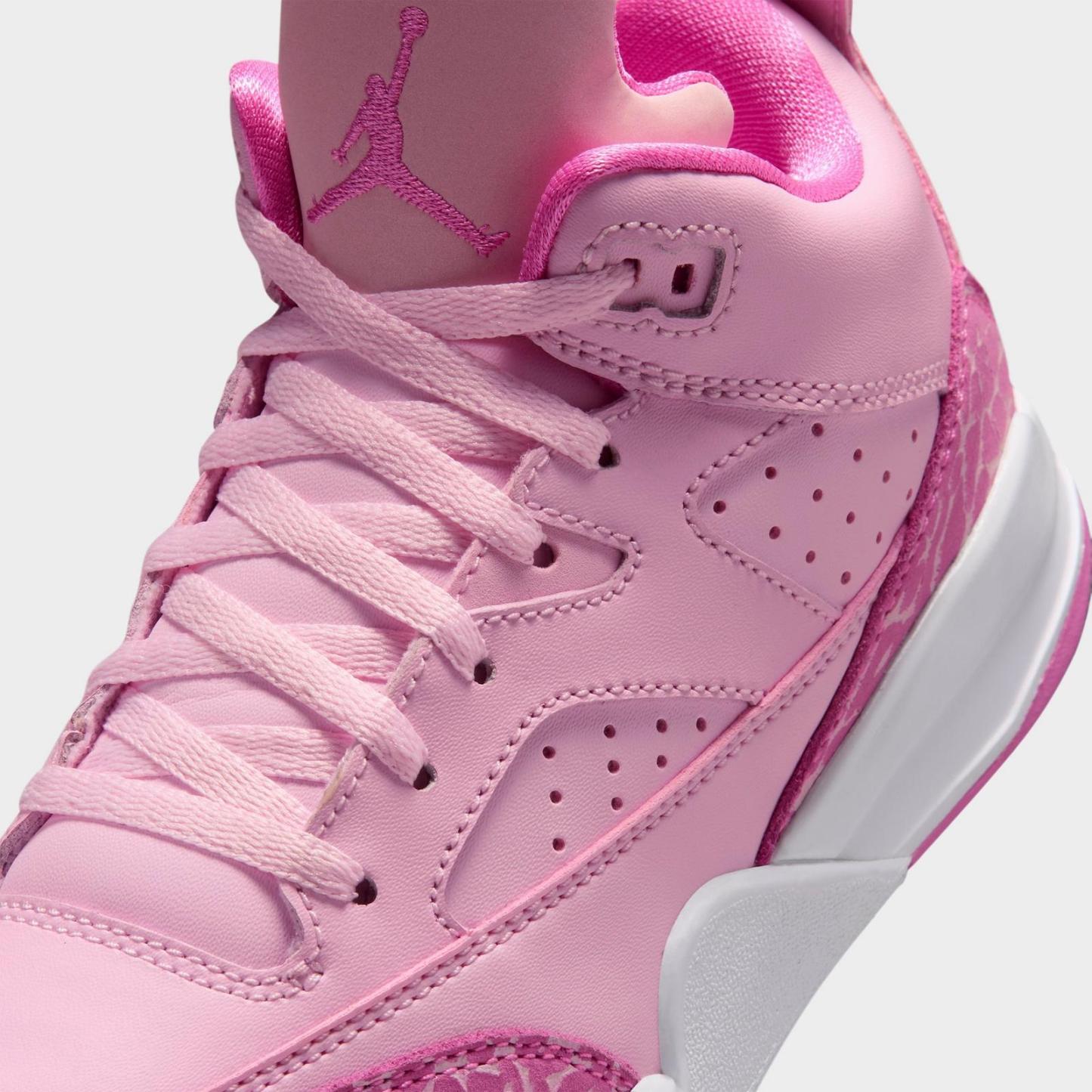 Little Kids' Air Jordan Son of Mars Low Casual Shoes - Pink Foam/White/China Rose - view 3