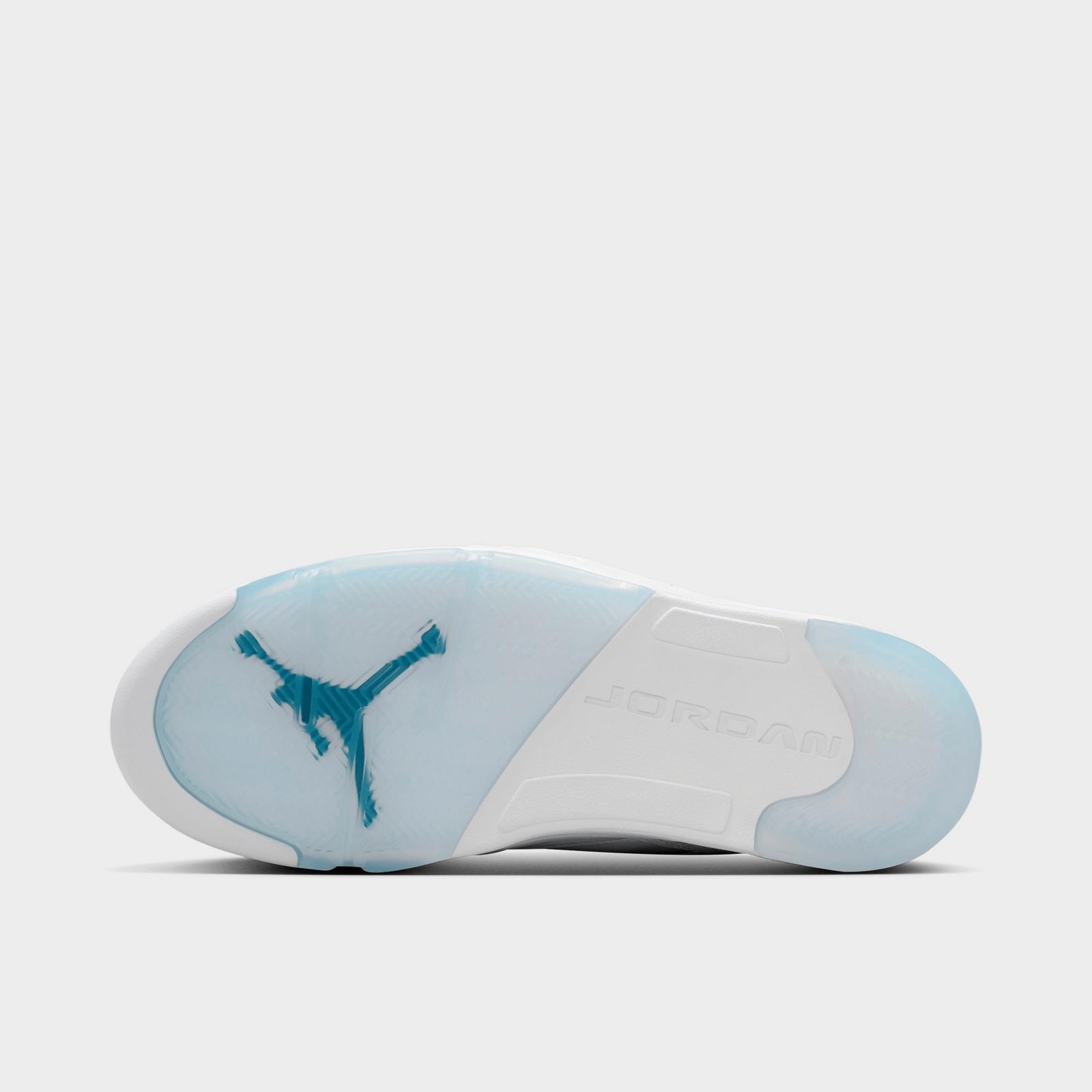 Men's Jordan Sixty Plus Low Casual Shoes - White/Black/Pure Platinum - Left shoe facing left. Outside of the shoe. - view 6