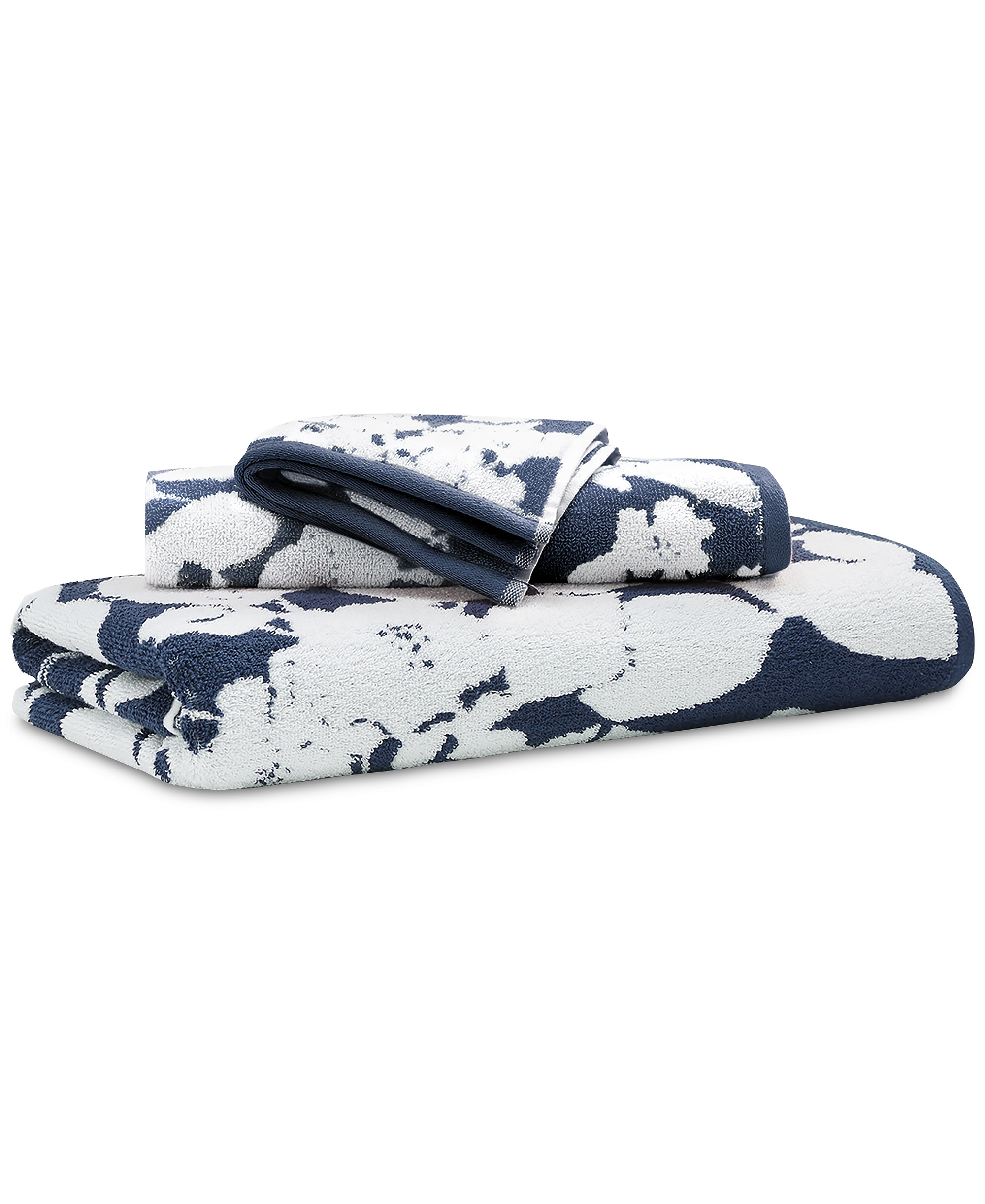 Lauren Ralph Lauren Sanders Solid Antimicrobial Cotton Bath Towel, 30" x 56" - Club Navy