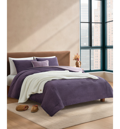 UGG® Brody Reversible Comforter Sets - Fiction