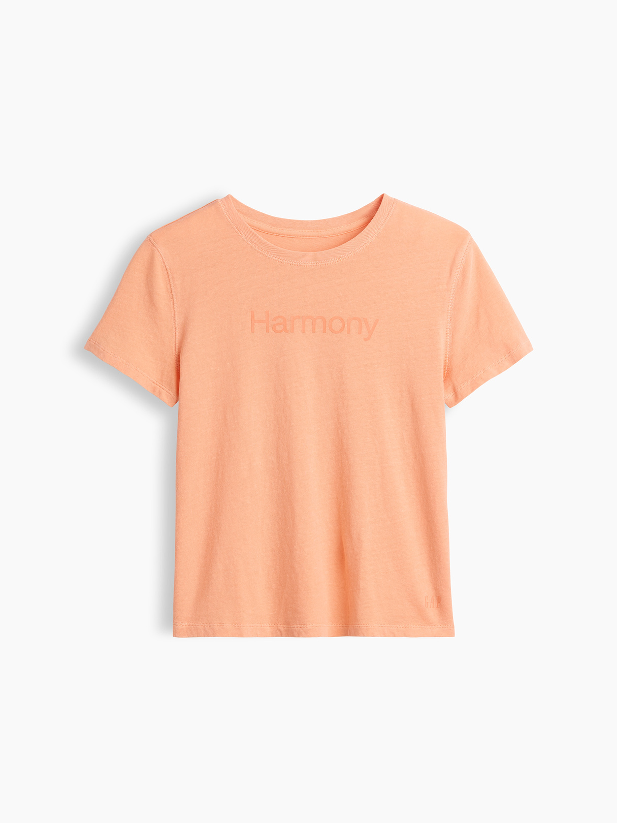 100% Cotton Authentic Shrunken T-Shirt - Harmony orange