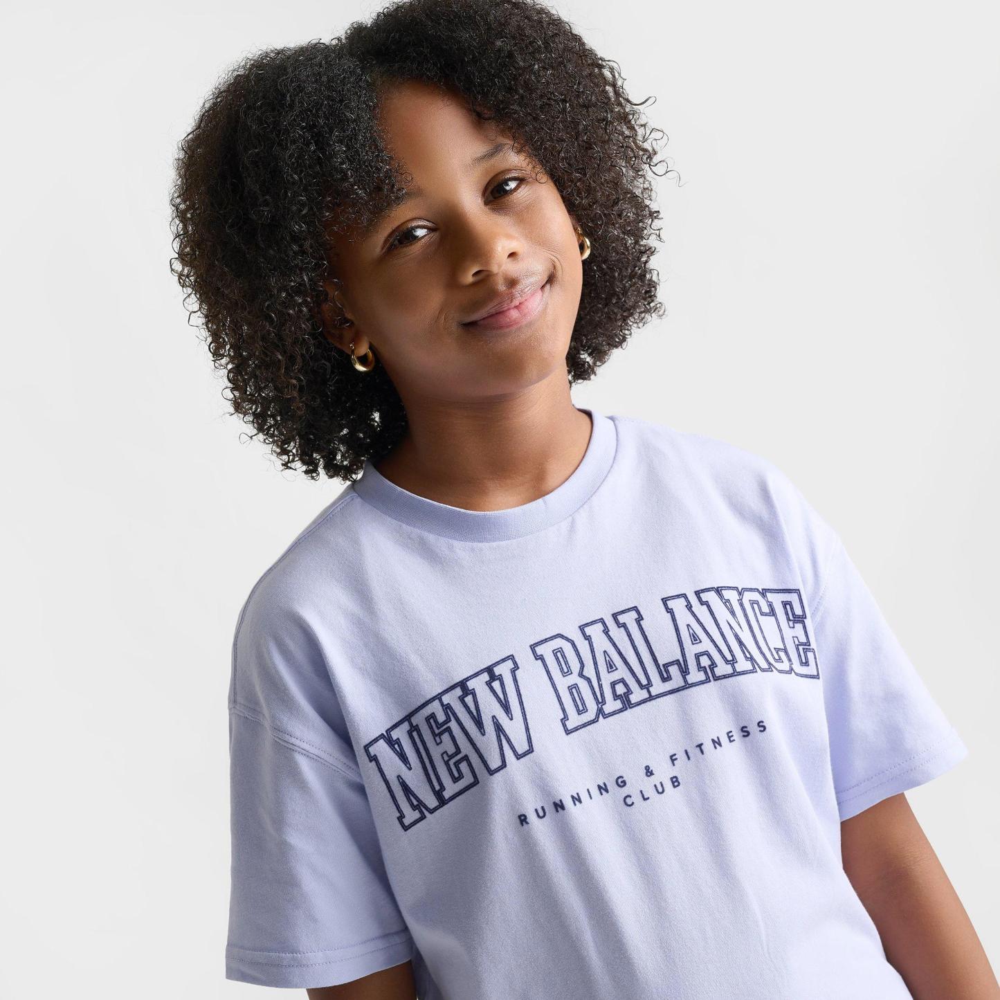 Girls' Big Kids' New Balance Athletics Arch T-Shirt - Daybreak - view 5