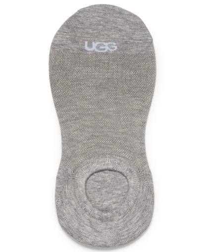 UGG Women's 3-Pack Stela No Show Socks - White/Grey/Black
