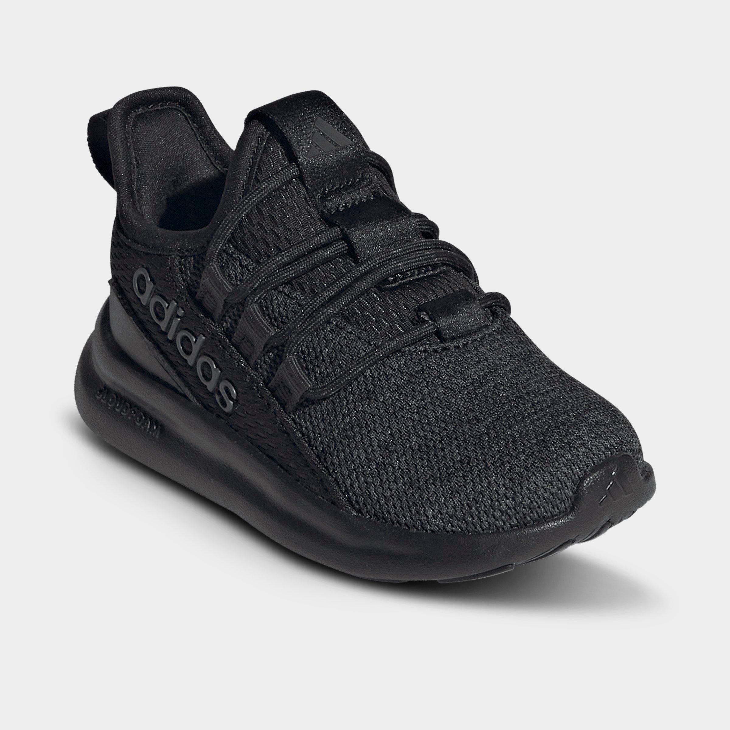 Kids' Toddler adidas Lite Racer Adapt 8.0 Stretch Lace Casual Shoes - Core Black/Carbon - Both shoes facing left