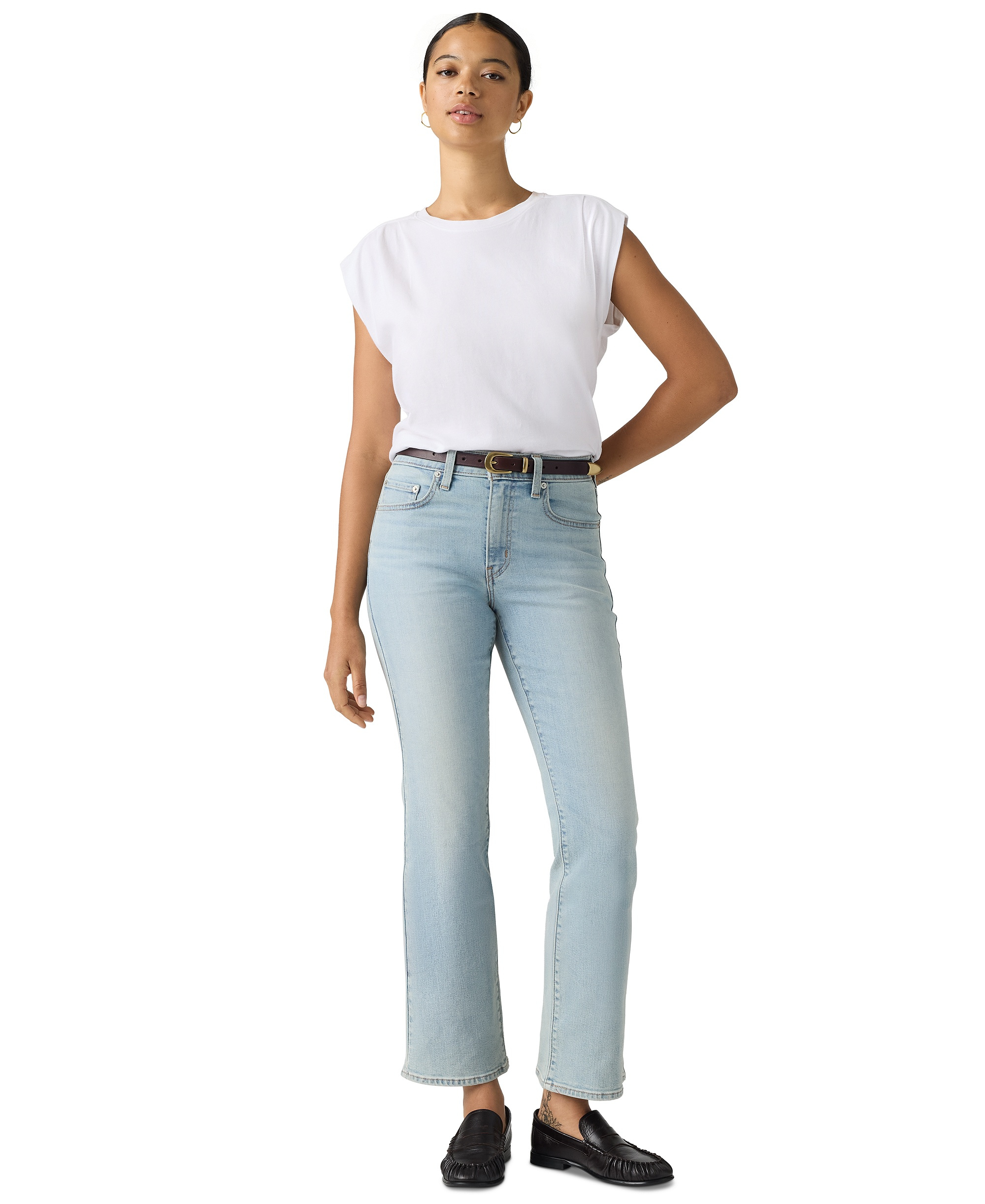 Levi's Women's 725 High-Rise Kick Boot Jeans - Magic Mirror