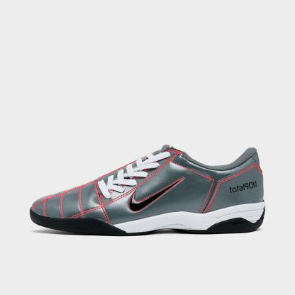 Men's Nike Total 90 Casual Shoes - Smoke Grey/Black/Bright Crimson/White