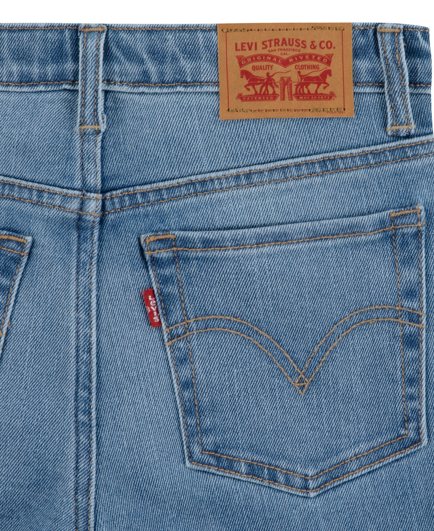 Levi's Girls' 7-16 726 High-Rise Flare Jeans - Clean Getaway