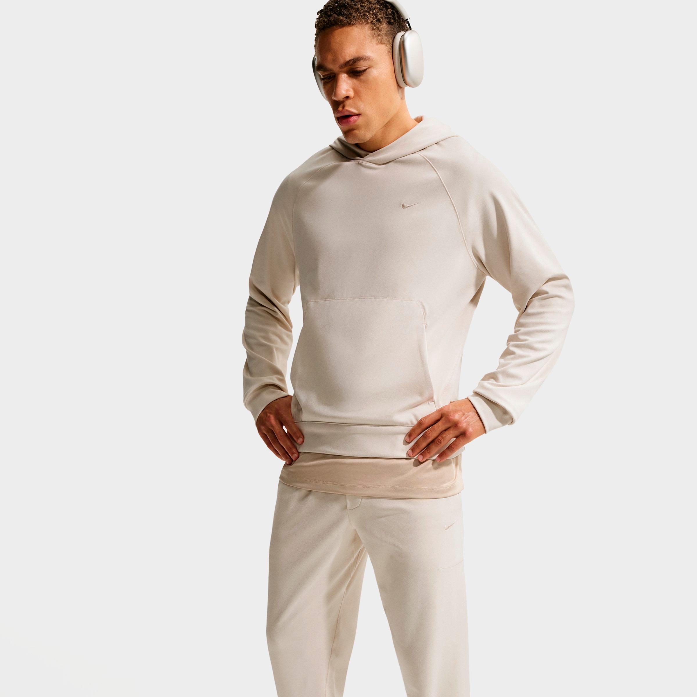 Men's Nithtke Primary NanoKnit Dri-FIT UV Protection Performance Jogger Pants - Part 1 - Light Orewood Brown/Sail/Heather/Light Orewood Brown