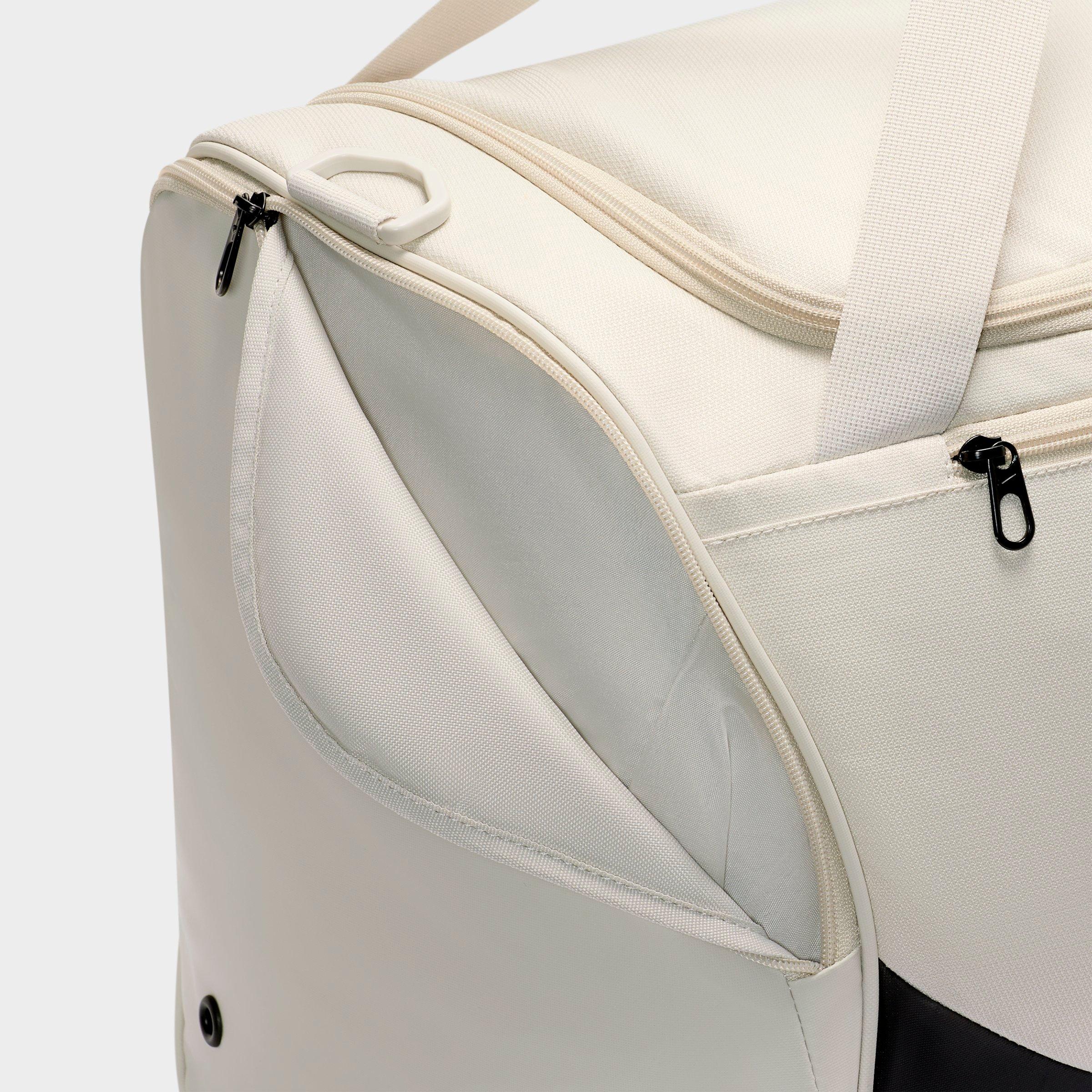 Nithtke Brasilia Training Duffel Bag (Medium, 60L) - Light Bone/Black/Black