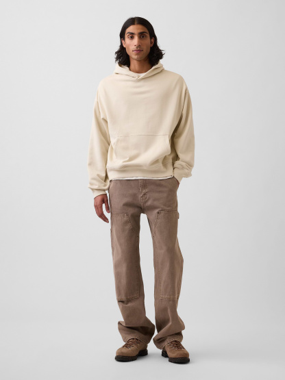 Adult Heavyweight Oversized Hoodie - birch