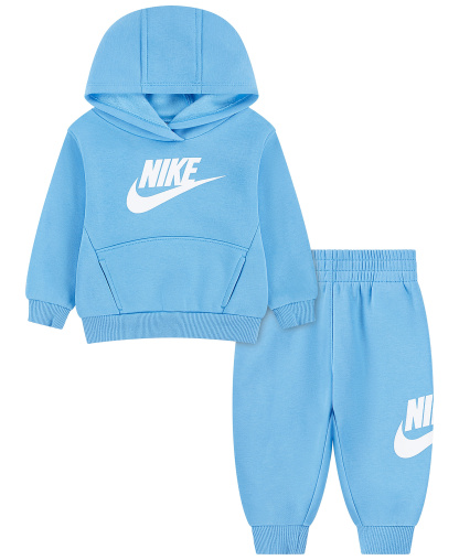 Nike Baby Boys' and Girls' Club Fleece Hoodie and Pants, 2-Piece Set - Football Blue