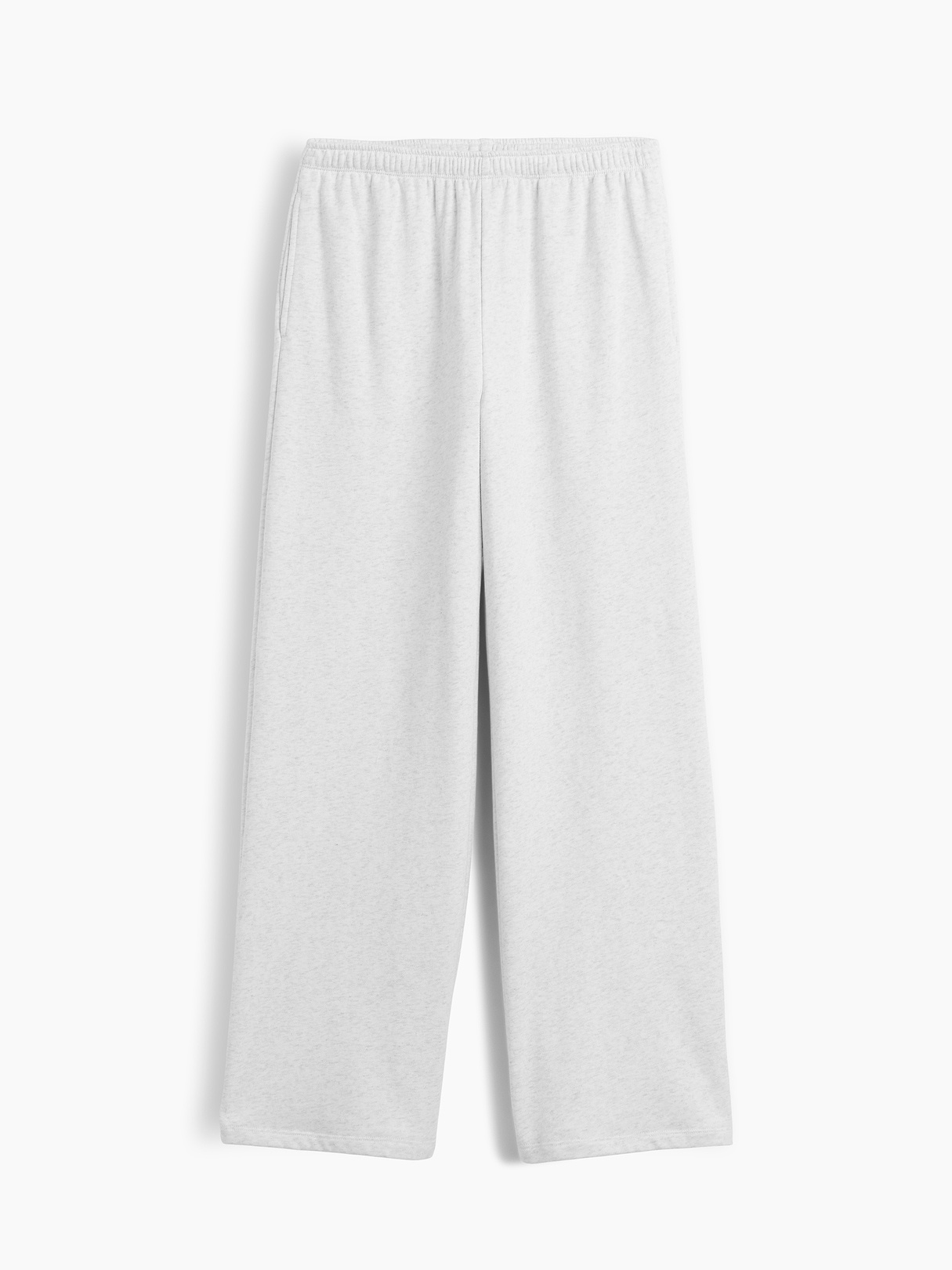 Mid Rise VintageSoft Terry Loose Sweatpants - Pale heather grey