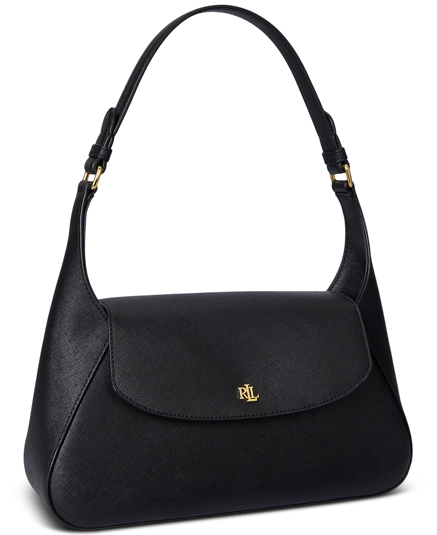 Lauren Ralph Lauren Schylar Small Slim Shoulder Bag - Black