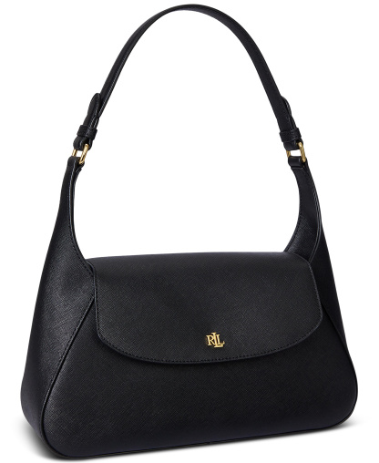 Lauren Ralph Lauren Schylar Small Slim Shoulder Bag - Black