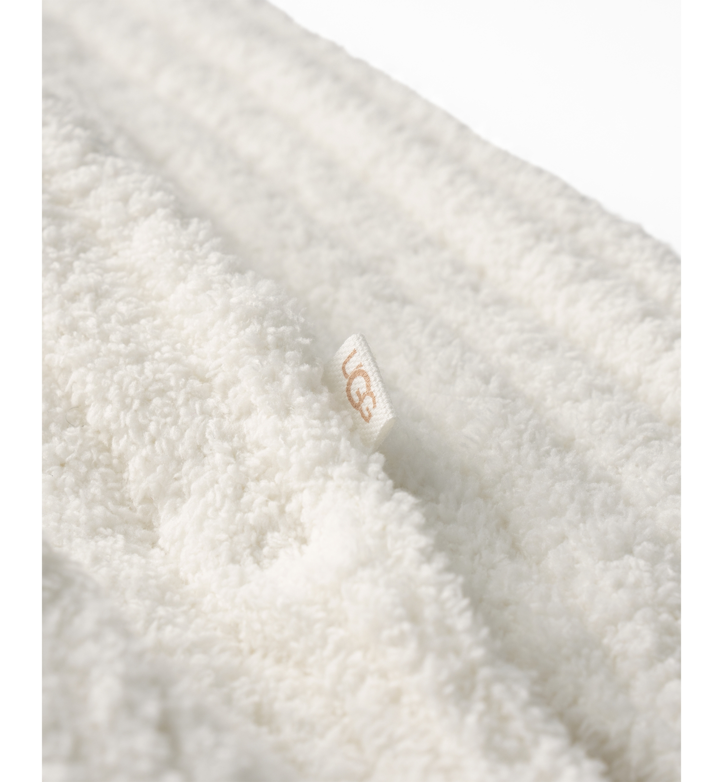 UGG Women's Riz Ribbed Long-Sleeve Knit Sleep Top - Cream