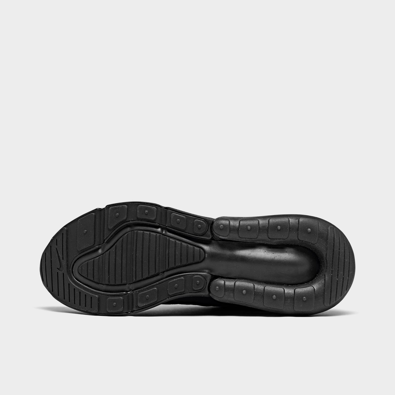 Women's Nike Air Max 270 Casual Shoes - Black/Black/Black