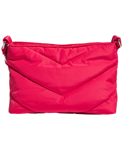 adidas Women's Quilted Crossbody Bag - Bright Pink