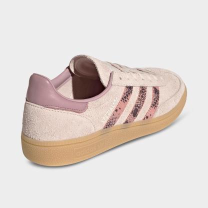 Women's adidas Originals Handball Spezial Casual Shoes - Part 2 - Wonder Quartz/Wonder Mauve/Magic Mauve - Back view