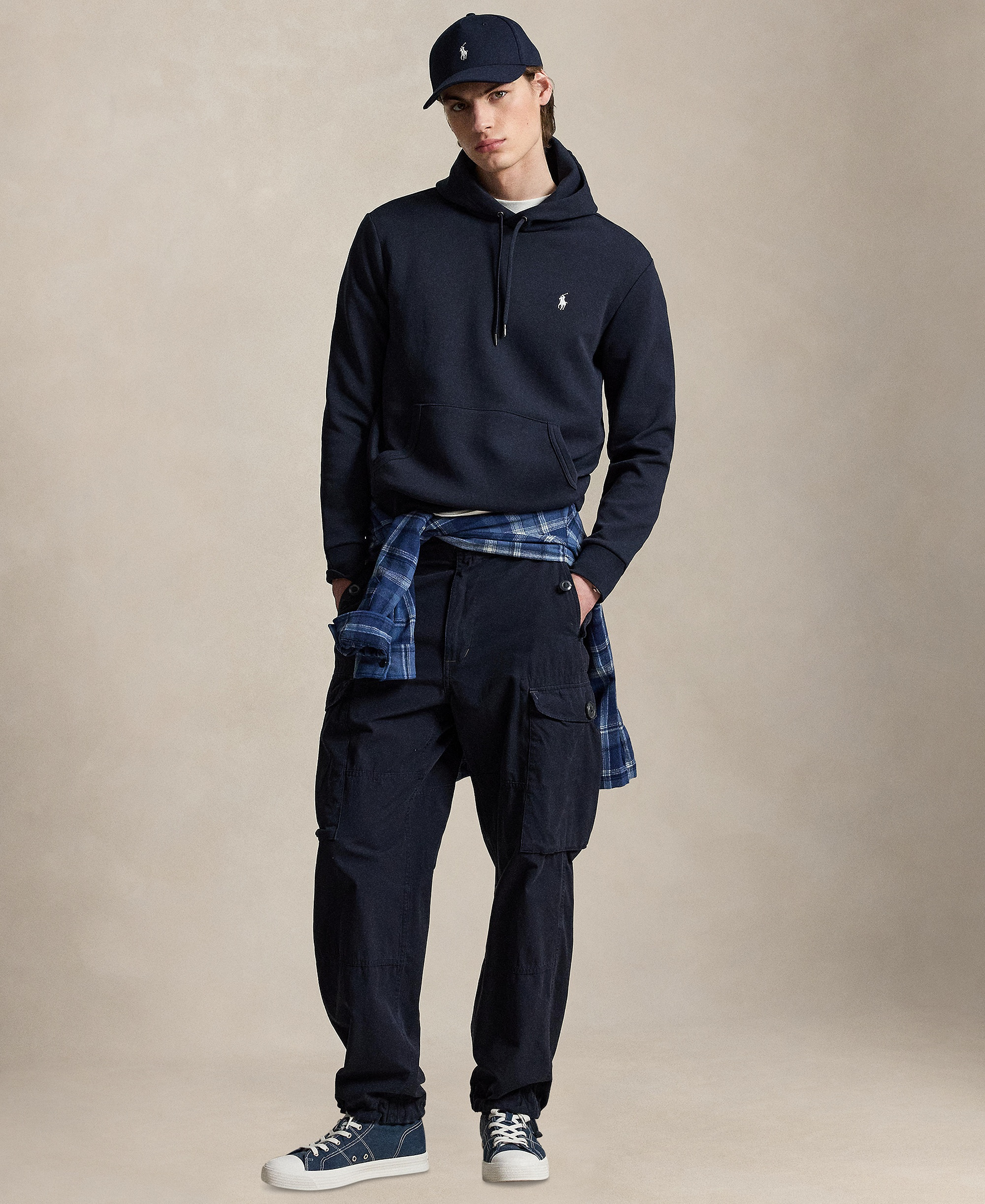 Polo Ralph Lauren Men's The Iconic Mesh Sweatshirt - Aviator Navy