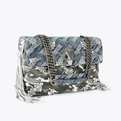 Kurt Geiger London Xxl Crystal Kensington Bag - Multi Colored - view 3