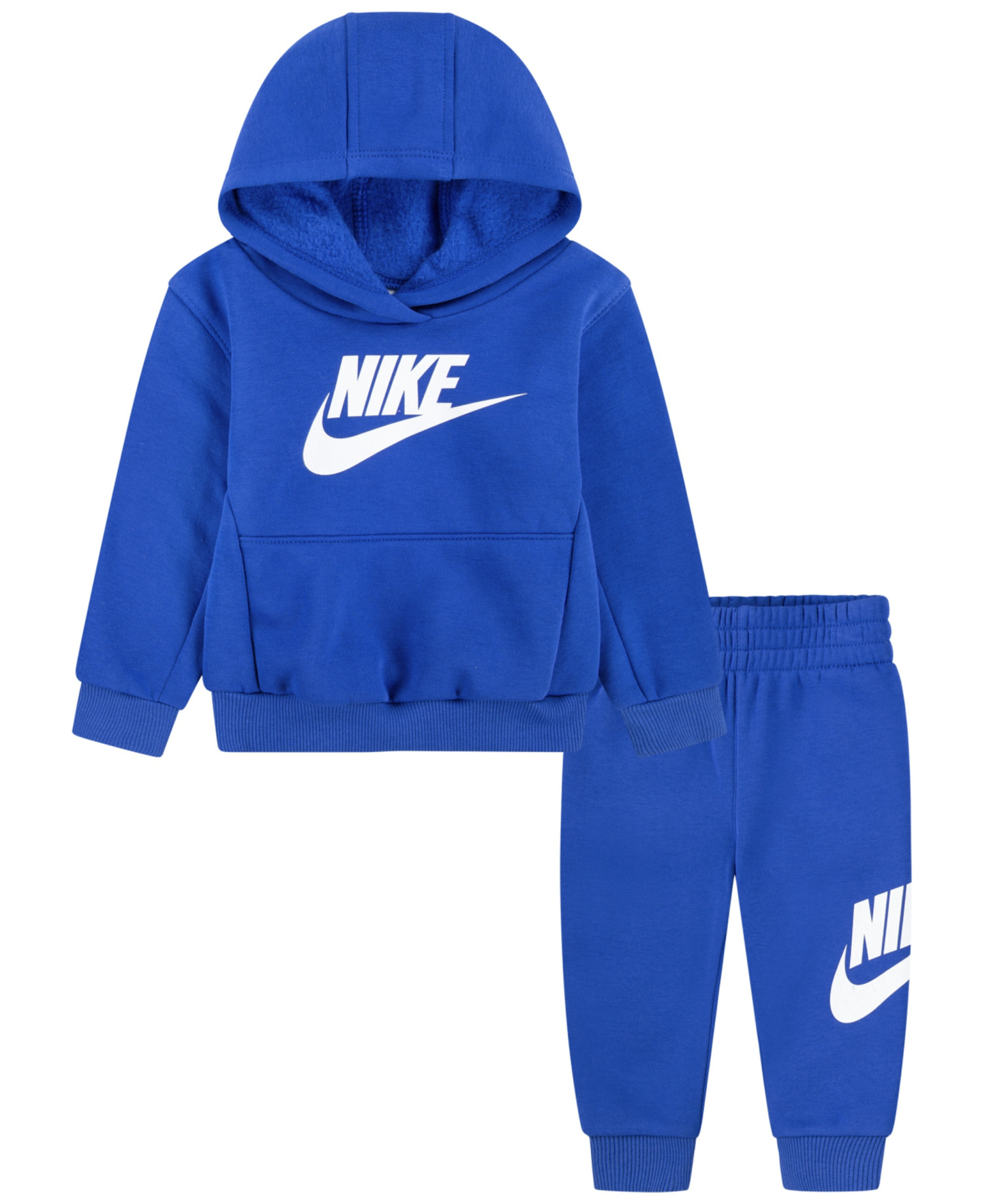 Nike Baby Boys' and Girls' Club Fleece Hoodie and Pants, 2-Piece Set - Game Royal